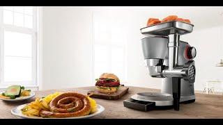 Кухонная машина Bosch MUM9YX5S12   обзор насадки " мясорубка". Küchenmaschine. Kitchen machines.