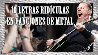 10 Ejemplos de letras MUY MALAS en el metal | ¿Puede el METAL dar lecciones al POP en las letras?