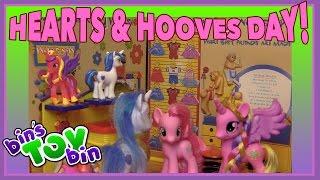 Shining Armor & Princess Cadance Hearts & Hooves Day 2016 | My Little Pony Skit By Bin's Toy Bin