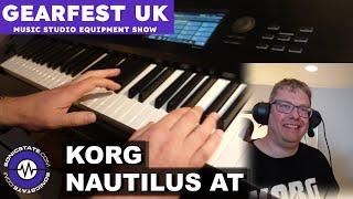 Gearfest UK 2023: Korg's New Nautilus AT On Show