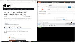 Azure REST APIs with Postman (2019)