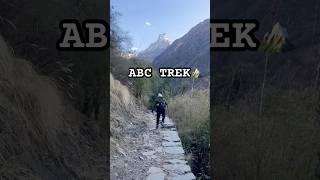 On the way to Annapurna Base Camp #annapurnabasecamp #nepal #annapurnatrek