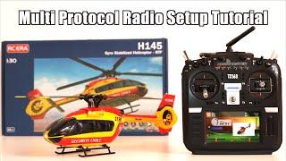 Basic Multi Protocol Radio Setup Tutorial for the RC ERA C190 H145 Helicopter