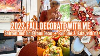   FALL HOME DECORATING IDEAS  // COZY FALL COOK WITH ME // BUYDEEM TEA MAKER! ️ DECORATE WITH ME