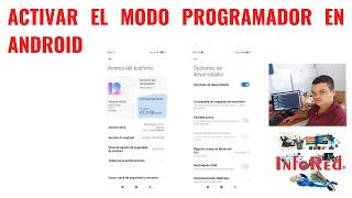  Cómo Activar el Modo Programador en Android ️
