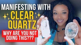 MANIFEST ANYTHING FAST with CLEAR QUARTZ | law of assumption