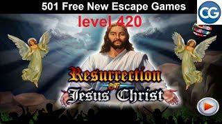 [Walkthrough] 501 Free New Escape Games level 420 - Resurrection of jesus christ - Complete Game