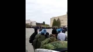 ️В мережі з'явилось відео, як проходять навчання в мобілізованих росіян.