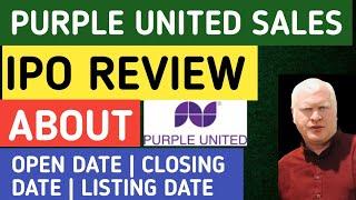 Purple United Sales IPO | Purple United Sales IPO Review in Hindi