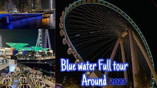 [4k]Blue Water Island Dubai Full Tour 2023 | Ain Dubai | Full walking Tour with me