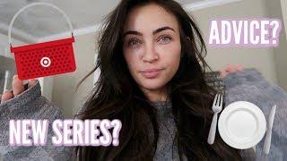 VLOG: TARGET TRIP, NEW SERIES? BROWS/LASHES + DINNER!