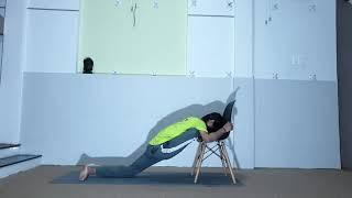 Yoga Stretch  | Hip Opening | Advance Chair Yoga With Shadow Yoga & Dance(3)