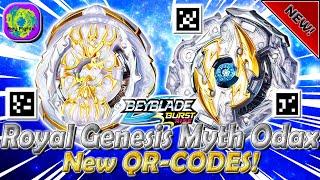 NEW Myth Odax O5 Royal Genesis G5 Qr-Codes | Qr-Коды Myth Odax O5 Royal Genesis G5 - Beyblade Burst