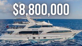 $8,800,000 121' Benetti Superyacht Tour | Luxury Charter Yacht Walkthrough