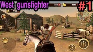 west gunsfighter- android gameplay. #1 . GAMEPLAY TRYNICH.