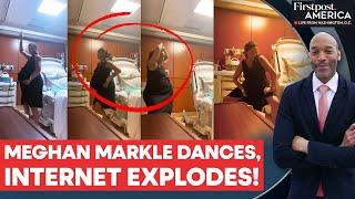 Meghan Markle's Delivery Room Dance Stirs Royal Controversy Online | Firstpost America | N18G