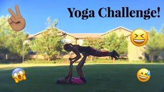 The Yoga Challenge! With a special guest!