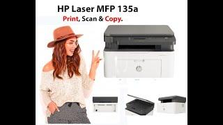 HP Laser MFP 135a