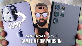 iPhone 14 Pro Max vs Samsung Galaxy S22 Ultra Camera Test Comparison