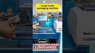 Fresh Blueberries Cling Film Packaging Machine. #machine #factory #equipment #packingmachinefactory