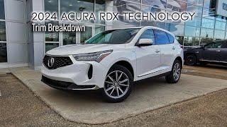 2024 Acura RDX Technology | TRIM BREAKDOWN | West Side Acura in Edmonton Alberta