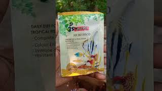 Micro food Tropical fish food #aquarium #guppy #Taiyo #unboxing