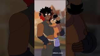You came to the wrong neighborhood (my monster lovers webtoon animation) #2danimation
