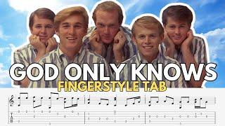 God Only Knows - The Beach Boys | Fingerstyle Guitar Tab (Acoustic Cover)