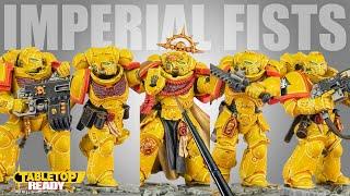 How To Paint Imperial Fists For Warhammer 40,000 and Kill Team