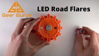 Gear Gurus - LED Road Flares Safety and Instructions