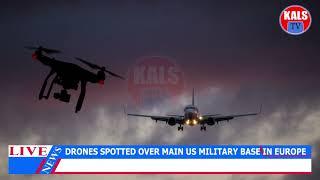 DRONE Endala Zisazeeko Military Base Ya America Mu Germany.