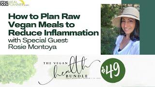 How to Plan Raw Vegan Meals to Reduce Inflammation with Rosie Montoya