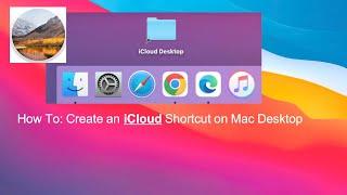  iCloud Shortcut on Mac desktop #howto #applecomputer #icloud