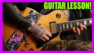 EASY MUSIC THEORY GUITAR LESSON!