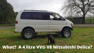 1uz-fe VVti Mitsubishi Delica L400 van 4x4 engine swap wiring. Part 1