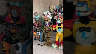 How about this group of Five Nights at Freddy’s cosplays at Tampa Bay Comic Con! #fnaf