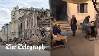 Ukrainians describe living in the rubbles of Kharkiv as Russian shelling continues