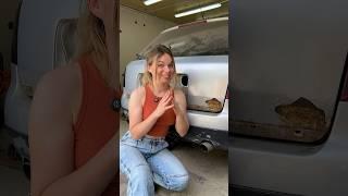 Как избавиться от ржавчины на кузове! #automobile #rust #natashkaplus
