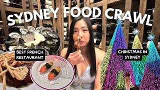 Finding Sydney's best restaurants/bars & Christmas 2022 ft. BEST FRENCH RESTAURANT // SYDNEY VLOG