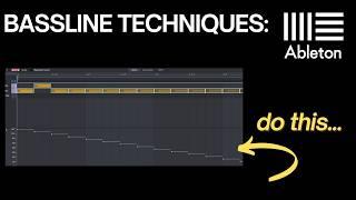 Bassline Techniques in Ableton Live + Repro5