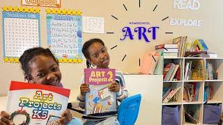 Art for Homeschoolers | ABEKA Art Projects K5 & 2nd Grade Workbooks