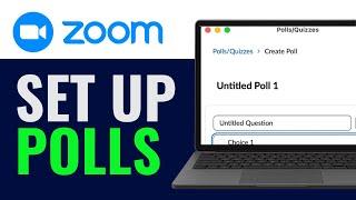 How to Create & Launch Polls in Zoom Meetings 2025 - Easy Tutorial