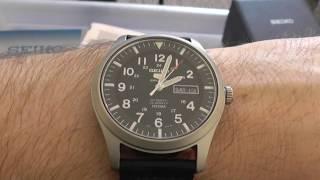 The best and most affordable watch under £100? Seiko SNZG15K1 Military Style Watch