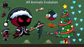 New Fighter Xmas Reaper 2024 And All Animals Evolution (EvoWorld.io)