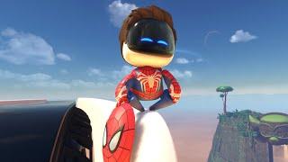 ASTRO BOT Winter Wonder NEW DLC - Full Walkthrough (Spider-Man, Miles Morales & Rayman)