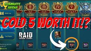 Gold 5:  Should YOU Care!?  Raid: Shadow Legends