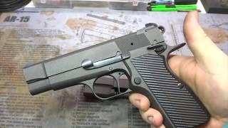 MK3 Firearms Custom Browning Hi-Power with Detective Slide & Version 1 Beaver Tail