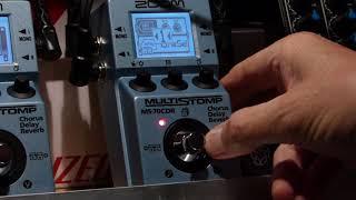 Zoom MS-70CDR for SYNTHS tutorial #1. Learn how to control this powerful pedal.