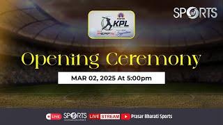 LIVE - Opening Ceremony - Kanpur Premier League 2025