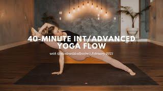 40-Minute Advanced Yoga Flow with @nicolewildcollective